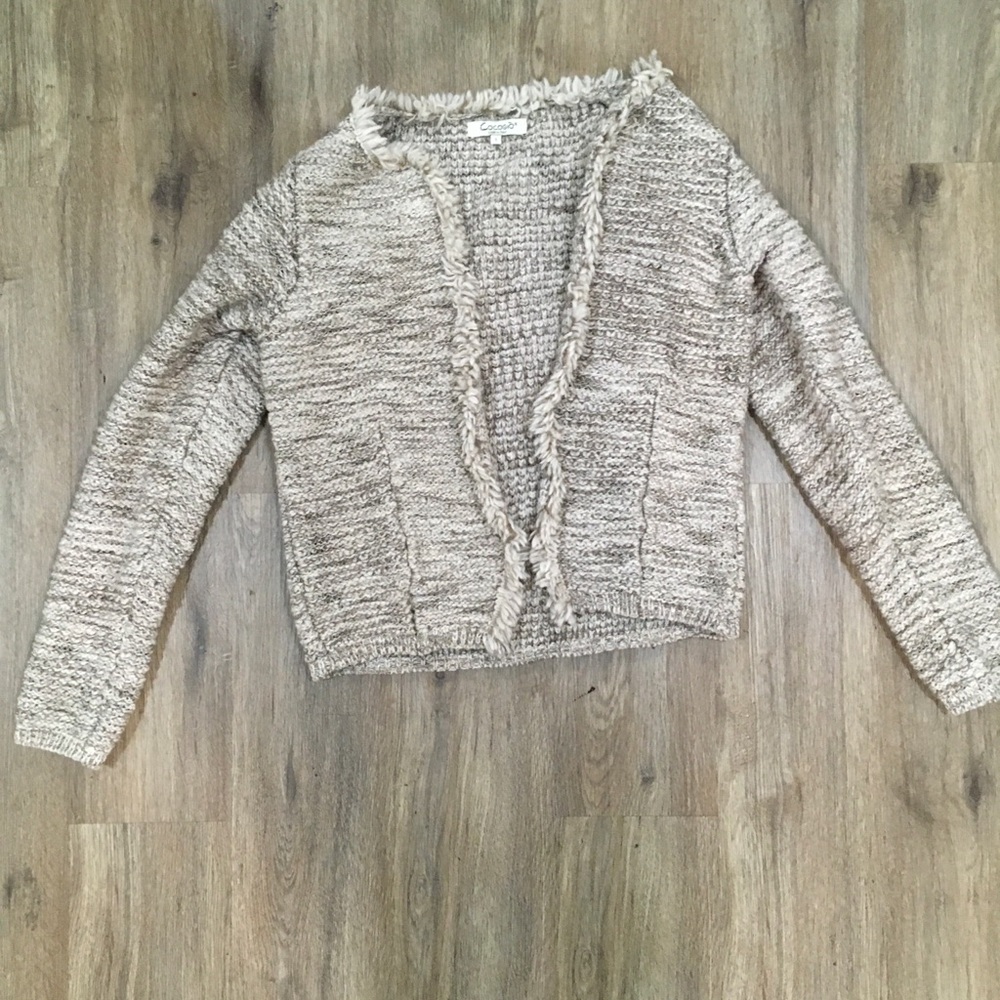 Cocogio Cozy Tan Sweater
